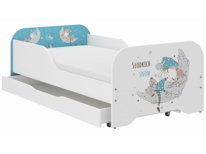 Detská posteľ MIKI 140x70 ŚPIOCH