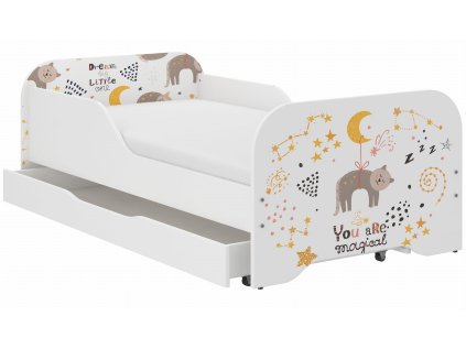 Detská posteľ MIKI 160x80  MAČKA