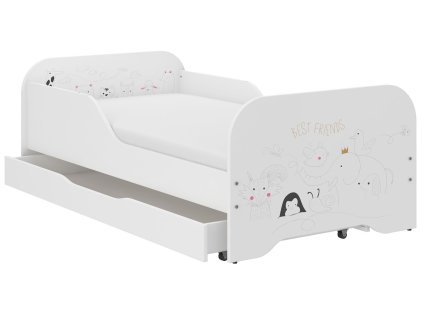 Detská posteľ MIKI 160x80 BEST FRIENDS