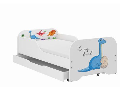 Detská posteľ MIKI 160x80 DINO FRIEND