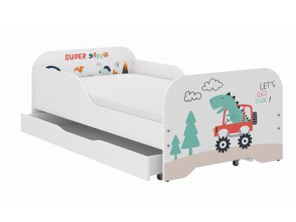 Detská posteľ MIKI 160x80 T-REX