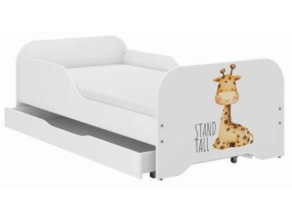 Detská posteľ MIKI 160x80 ŽIRAFA SAFARI
