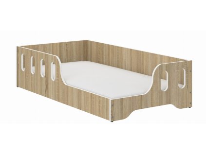 Detská posteľ Montessori COCO 140x70  Sonoma