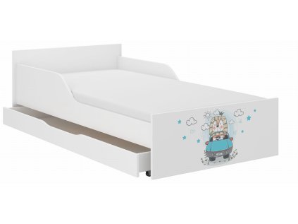 Detská posteľ PUFI 180x90 KRÁĽ LEV