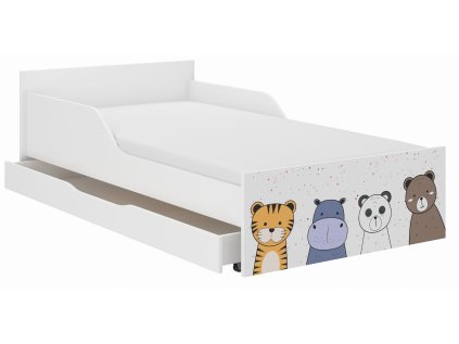 Detská posteľ PUFI 180x90 MINI ZOO