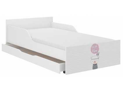 Detská posteľ PUFI 180x90 MEDVEDÍK INDIÁN