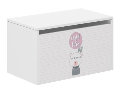 KONTAJNER NA HRAČKY MEDVEDÍK INDIÁN