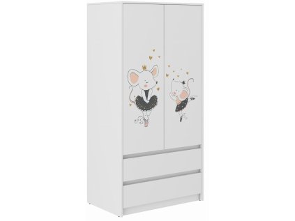 Detská skriňa B-9 Myška Safari