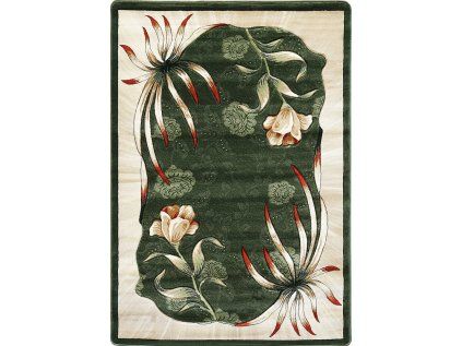 Koberec Adora 7004 GREEN – zelený oválny