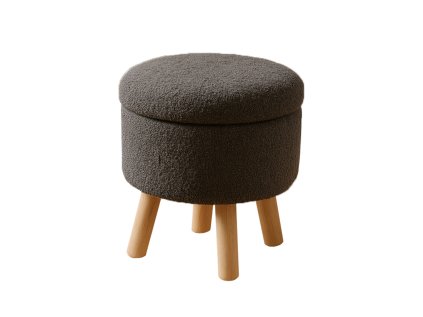 Taburetka Holy - tmavosivá