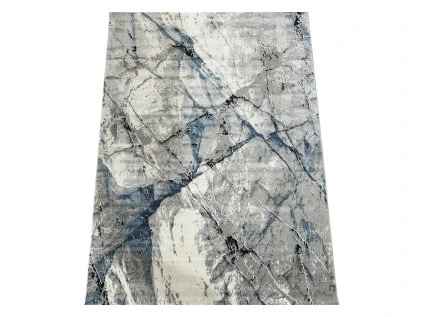 Koberec Pera 3304 BLUE – modrý obdĺžnikový