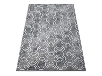 Sivý moderný koberec Enigma 02