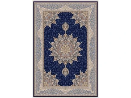 Koberec Sultan 1203 BLUE – modrý obdĺžnikový