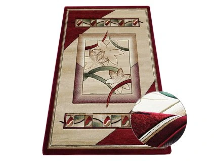 Koberec Adora 5197 Red – červený oválny