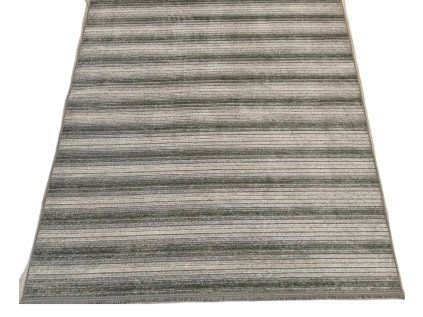 Sivý pruhovaný koberec Saloon Grey