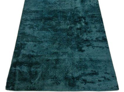 Koberec Plush Deluxe Tyrkysový