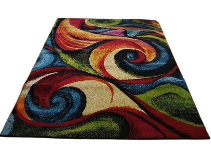 Viacfarebný moderný koberec Magic ARA
