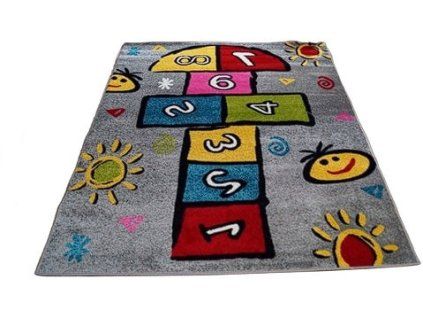 Viacfarebný detský koberec Kids preskakovačka