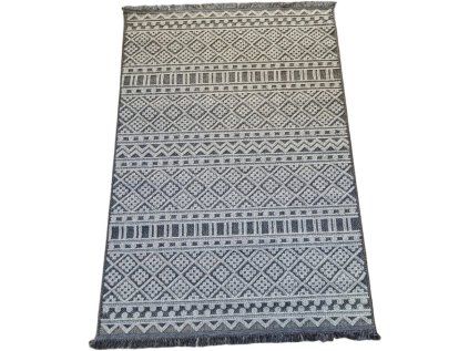 Sivý moderný koberec Boho 086-S