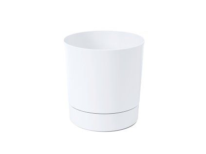 Kvetináč s podstavcom AURA 200 – biely*51243