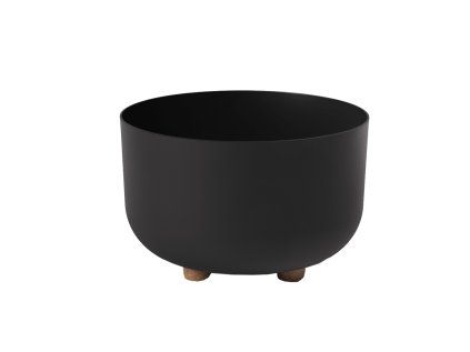 MISA SOFIA 270 MM Z RECYKLOVANÉHO MATERIÁLU, ČIERNA*44269