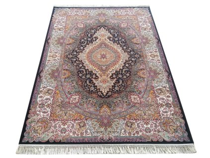 Prémiový koberec s exkluzívnym vzorom Pers 03 - modrá