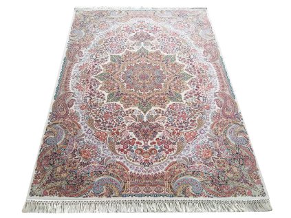 Prémiový koberec s exkluzívnym vzorom Pers 10 - krémová