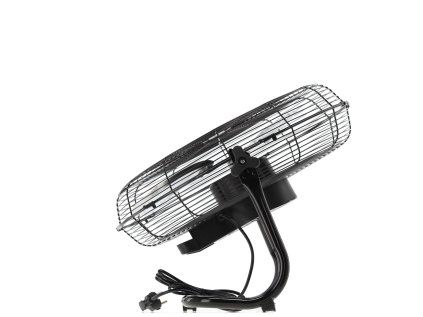 Podlahový ventilátor, čierny, 70 W