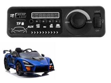 Hudobný panel pre vozidlo McLaren Senna