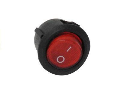 Tlačidlový spínač do elektrického autíčka