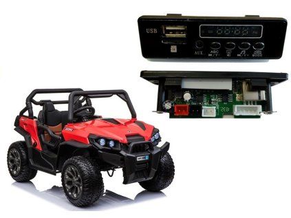 Batériový hudobný panel do auta WXE8988 BBH3688 XMX603