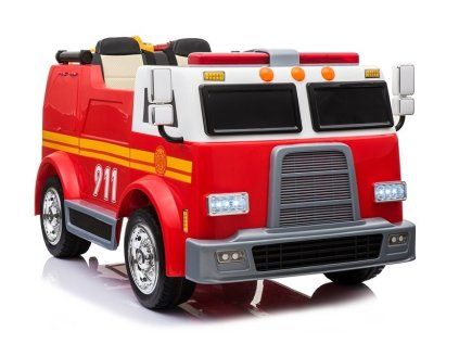 Pilot LL911 Červené hasičské auto na batérie pre deti