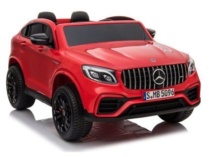 Mercedes GLC 63S batéria auto červená