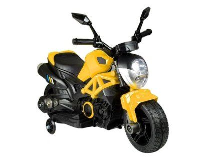 GTM1188 Dobíjací motocykel žltý