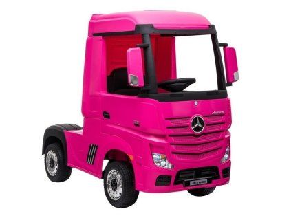 Mercedes Actros ružový 4x4 batérie auto