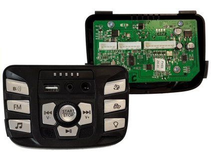 Hudobný panel pre vozidlo poháňané batériou S2588
