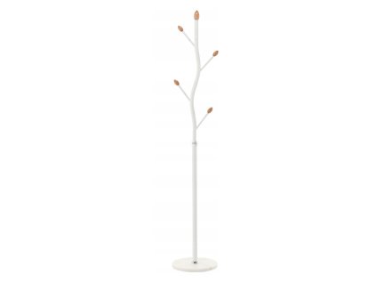 Stojanový vešiak Bungund - biela