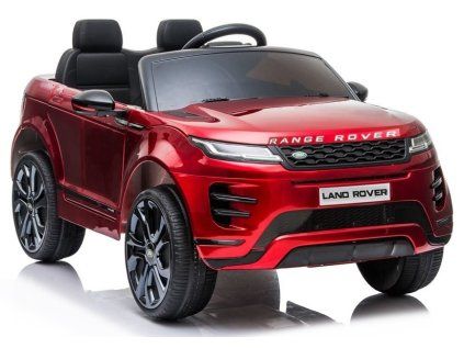 Range Rover Evoque Červený lakovaný automobil na batérie