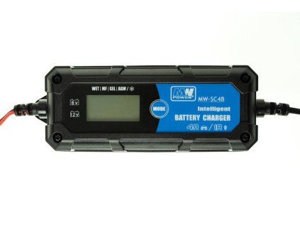 Inteligentná 6V / 12V nabíjačka batérií MW-SC4B