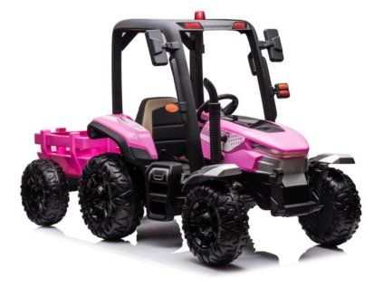 Batériový traktor BLT-206 ružový