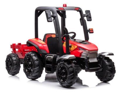 Elektrické autíčko traktor BLT-206 červené