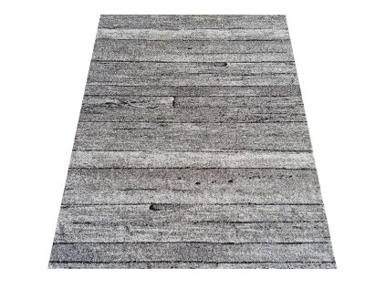Sivý moderný koberec s abstraktným vzorom Panamero 20