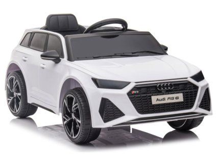Elektrické autíčko Audi RS6 BRD-2118 biele