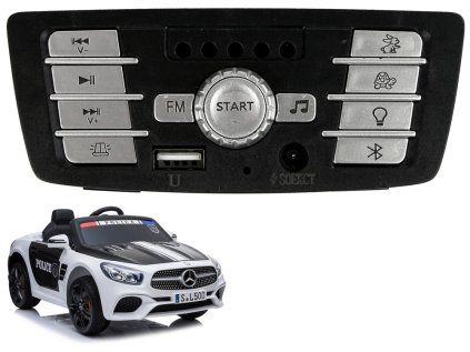 Hudobný panel pre auto Battery Mercedes SL500 police