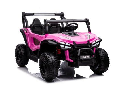 S618 Ružové auto na batérie 4x4