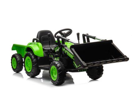 Nabíjací traktor s lyžicou BW-X002A Zelený
