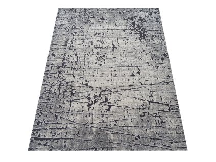 Sivý abstraktný koberec Enigma 09