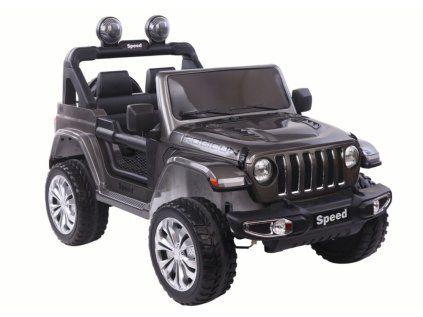 Elektrické vozidlo na akumulátor FT-938 čierne lakované 4x4