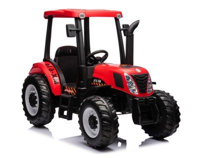 A011 Červený batériový traktor 24V