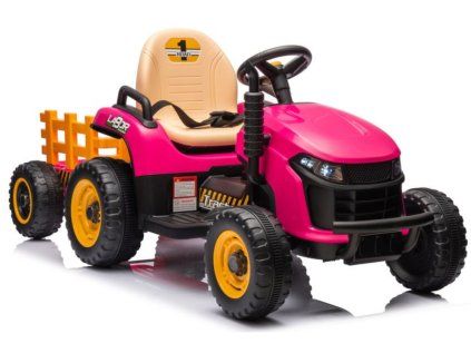 Batériový traktor BBH-030 ružový